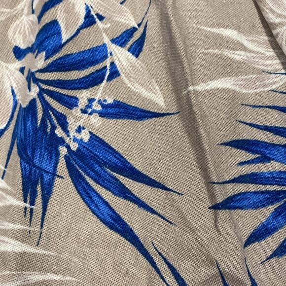 Bcbgmaxazria Beige Tropical Leaf Print V-neck Mini Dress Size S NWT (b19) - Picture 9 of 9